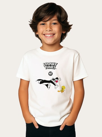 WOOOP Shirt "Looney Tunes Tweety 80th The Chase" in Weiß