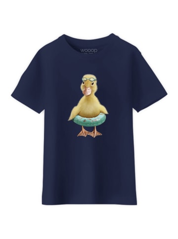 WOOOP Shirt "Duck bouee" in Dunkelblau