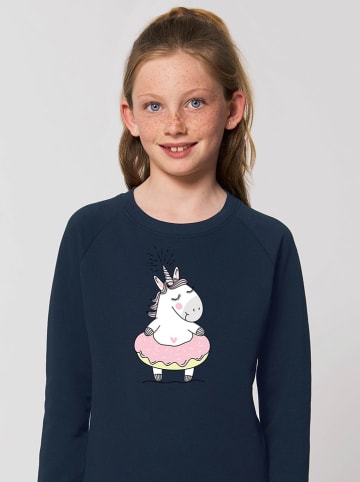 WOOOP Sweatshirt "Licorne Bouee" in Dunkelblau