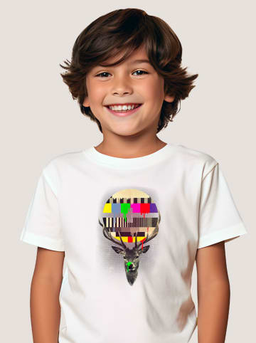 WOOOP Shirt "No signal" in Weiß