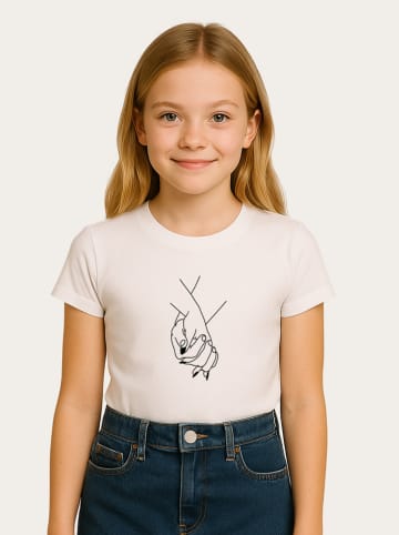 WOOOP Shirt "Roderie" in Weiß