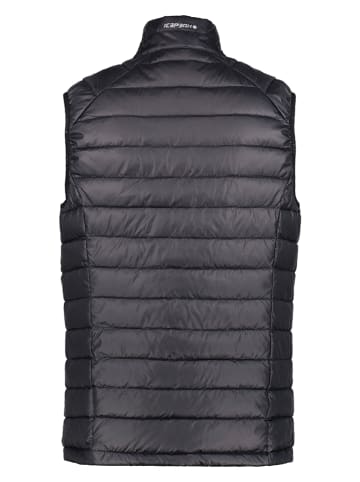 Icepeak Steppweste "Balfour" in Schwarz