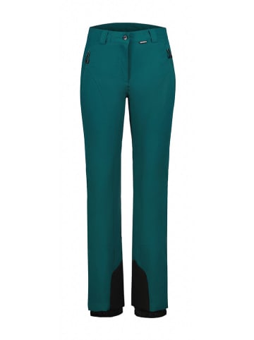 Icepeak Spodnie narciarskie "Freyung" w kolorze ciemnozielonym