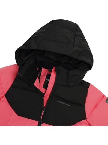 Icepeak Ski-/ Snowboardjacke "Loris" in Pink/ Schwarz
