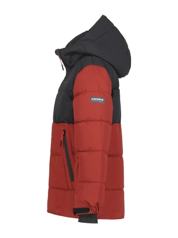 Icepeak Ski-/ Snowboardjacke "Louin" in Rot/ Schwarz