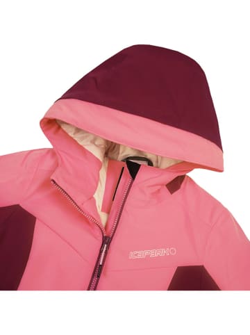 Icepeak Kurtka narciarska "Lanett" w kolorze różowym