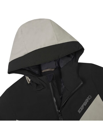 Icepeak Ski-/snowboardjas "Langdon" zwart/beige
