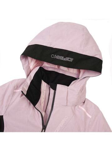 Icepeak Ski-/ Snowboardjacke "Labette" in Rosa/ Schwarz