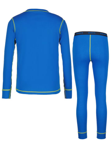 Icepeak 2tlg. Set: Thermowäsche "Ivesdale" in Blau