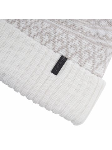 Icepeak Gebreide muts "Hull" beige/wit