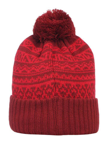 Icepeak Czapka dzianinowa "Hull" w kolorze czerwonym