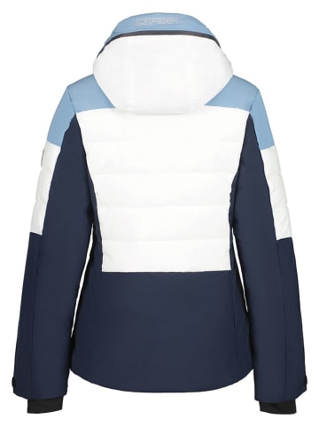 Icepeak Ski-/Snowboardjas "Florala" donkerblauw/wit/lichtblauw