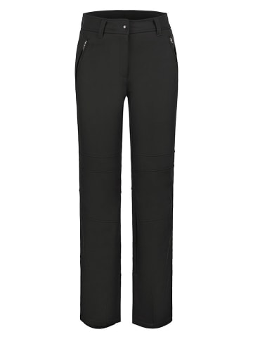 Icepeak Spodnie softshellowe "Entiat" w kolorze czarnym