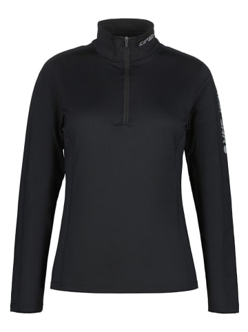 Icepeak Koszulka funkcyjna "Fairview" w kolorze czarnym