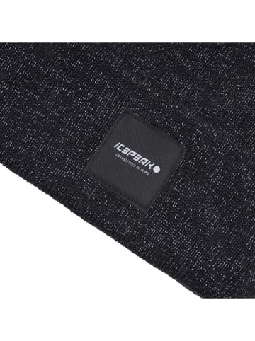 Icepeak Czapka "Hanahan" w kolorze czarnym