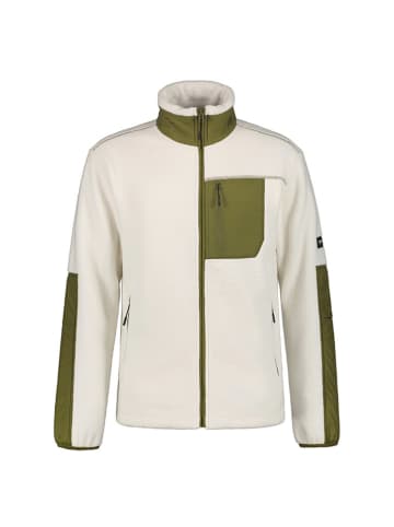Icepeak Fleecejacke "Mohawk" in Creme/ Khaki