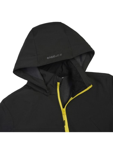Icepeak Softshelljas "Brimfield" zwart/geel
