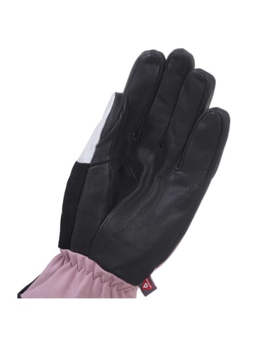 Icepeak Funktionsfingerhandschuhe "Harlingen" in Rosa/ Weiß/ Schwarz