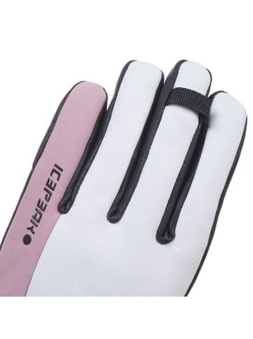 Icepeak Functionele handschoenen "Harlingen" lichtroze/wit/zwart