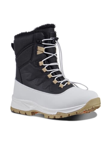 Icepeak Winterstiefel "Alofi" in Weiß/ Schwarz