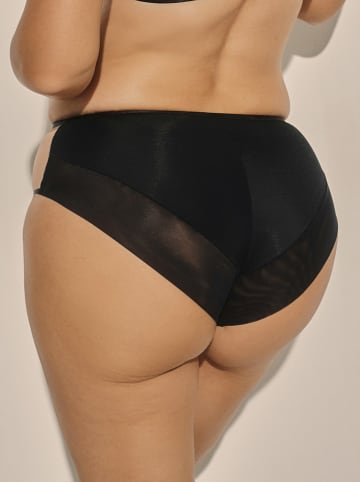 Kinga Pełne figi high waist "Lou" w kolorze czarnym