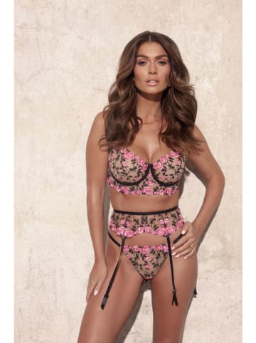 Kinga String in Schwarz/ Rosa