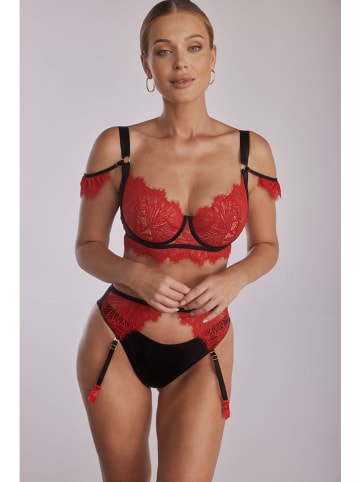 Kinga Biustonosz "Sandra" w kolorze czerwonym
