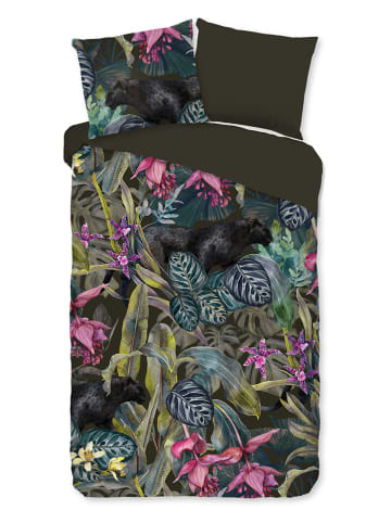 Pure Microvezel beddengoedset "Samurai" zwart/meerkleurig