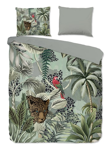 Pure Mikrofaser-Bettwäsche-Set "Pure Isla" in Grün