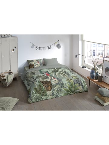 Pure Mikrofaser-Bettwäsche-Set "Pure Isla" in Grün