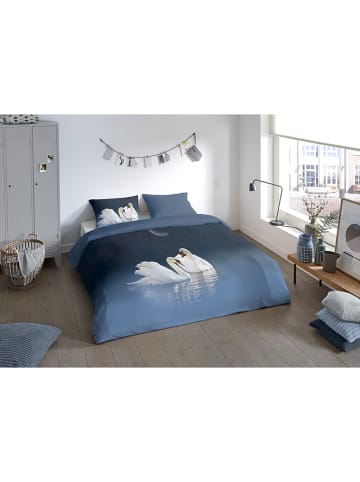 Pure Microvezel beddengoedset "Pure Share" donkerblauw