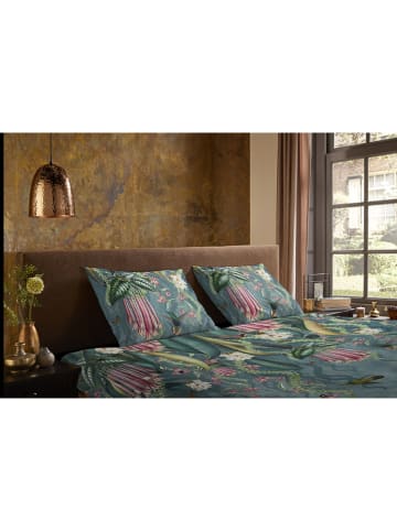 Pure Microvezel beddengoedset "Mista" groen/meerkleurig