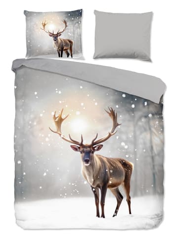 Pure Microvezel beddengoedset "Jeppe" grijs