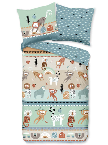 Good Morning Renforcé beddengoedset meerkleurig