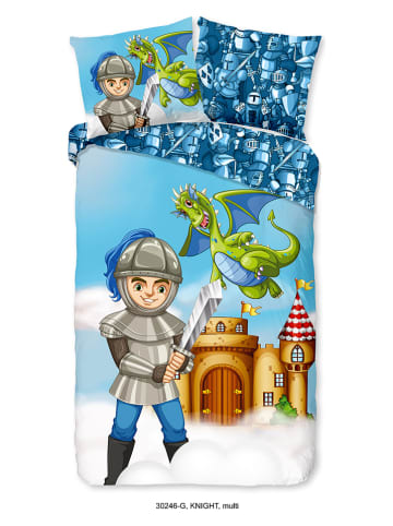 Good Morning Beddengoedset "Knight" meerkleurig/blauw