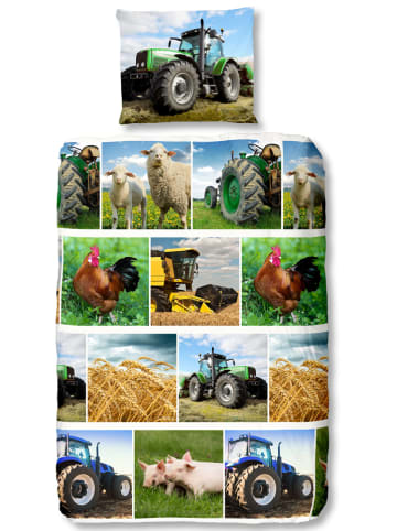 Good Morning Beddengoedset "Agri" meerkleurig