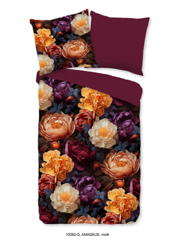 Good Morning Beddengoedset "Amadeus" paars/lichtroze