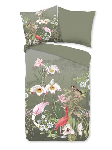 Good Morning Komplet pościeli "Lesli" w kolorze zielonym
