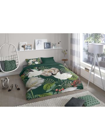 Good Morning Beddengoedset "Luuk" groen