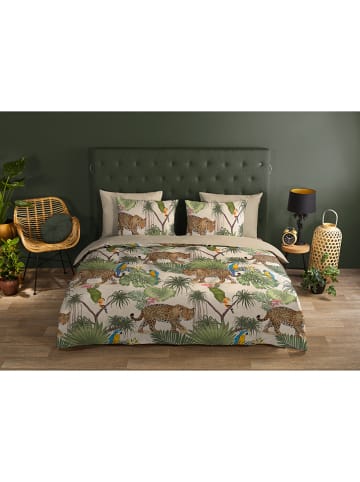 Good Morning Bettwäsche-Set "Tropical" in Beige