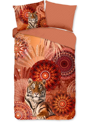 Hip Komplet pościeli satynowej "Anakin" w kolorze czerwono-pomarańczowym