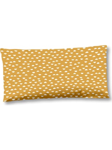 Hip Satin-Kissenbezug in Gelb