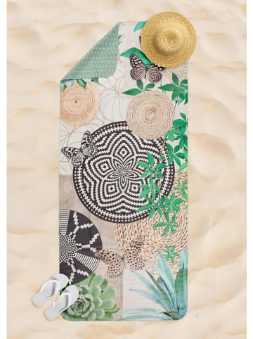 Hip Strandlaken "Skylar" beige/groen