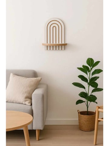 Evila Wandregal wit - (B)20 x (H)35 x (D)13 cm