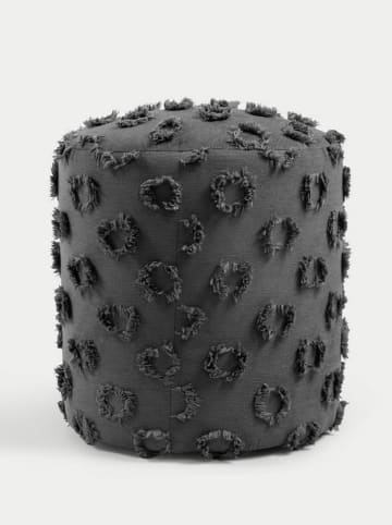 Evila Kruk "Astrid" antraciet - (B)40 x (H)44 x (D)40 cm