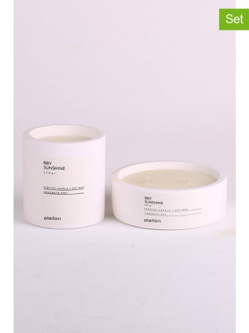 Evila Świece zapachowe (2 szt.) "Bby Sunshine" - 2 x 220 g