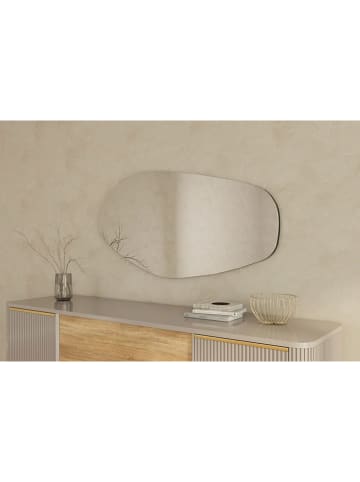 Evila Lustro ścienne "Bella" w kolorze czarnym - 60 x 120 cm