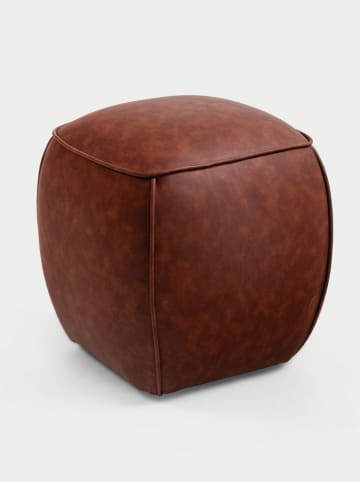 Evila Hocker "Bragi" w kolorze jasnobrązowym - 40 x 44 x 40 cm