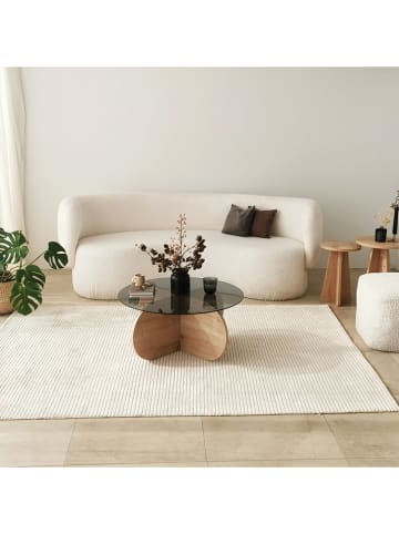 Evila Ława "Bubble" w kolorze jasnobrązowym - wys. 35 x Ø 75 cm