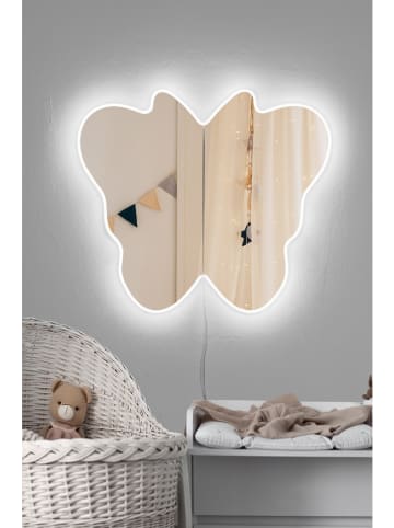 Evila Ledspiegel wit - (B)50 x (H)57 cm